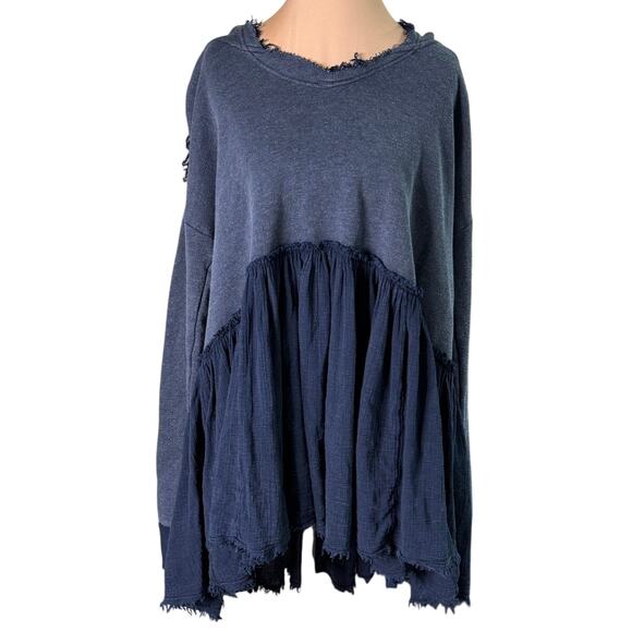 Free People Summer Dreams Hooded Sweatshirt - Picture 3 of 11